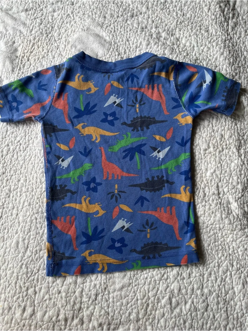 Hanna Andersson Dino Pajamas Short Sleeve Top Size 5 / 110 cm